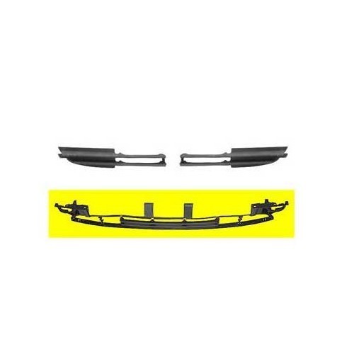  Central grille on original front bumper for BMW series 3 E46 (09/2001-) - BA20532-2 