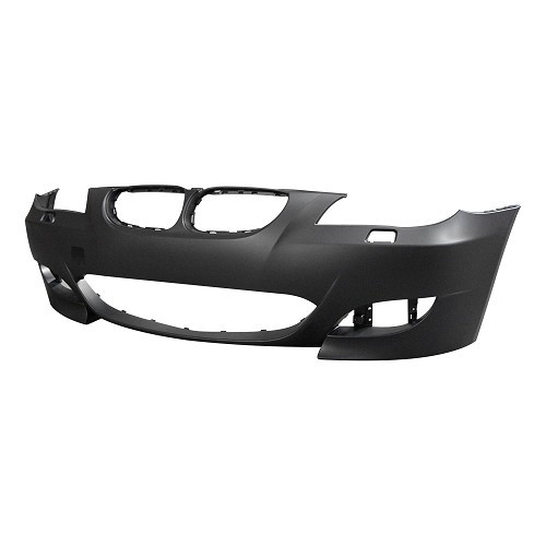  Type M front bumper in ABS for BMW 5 Series E60 Saloon and E61 Touring phase 1 (12/2001-02/2007) - with SRA and without PDC - BA20583-2 