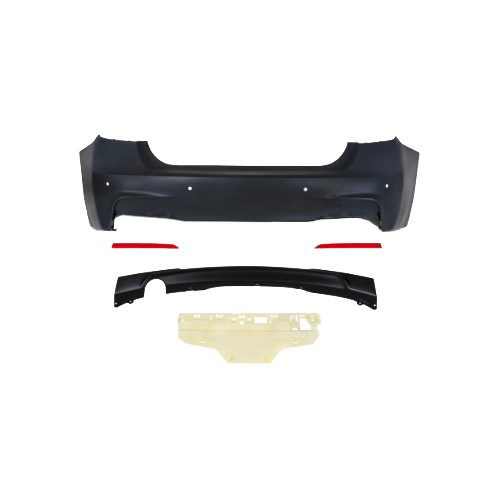     
                
                
    Paraurti posteriore tipo M Technic per Bmw Serie 3 F30 Berlina (10/2011-05/2019) - BA20617
