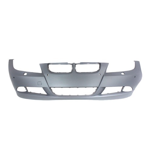  Front bumper original type for BMW 3 series E90 Saloon and E91 Touring phase 1 until 09/2008 with headlight washers and PDC - BA20631 