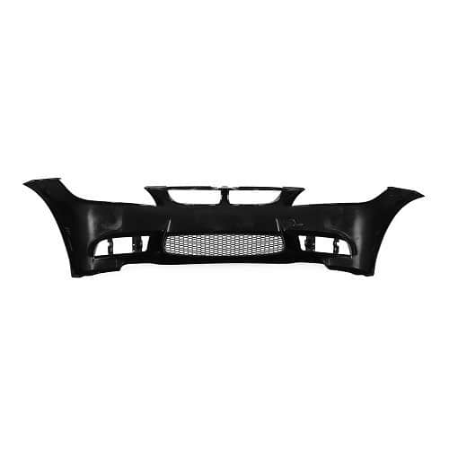  M-type front bumper in ABS for BMW 3 Series E90 Sedan and E91 Touring phase 1 (02/2004-09/2008) - without PDC and without SRA - BA20642-1 