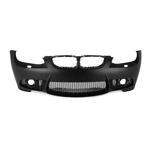 M-type front bumper in ABS for BMW Serie 3 E92 Coupé and E93 Cabriolet phase 1 (05/2005-02/2010) - without PDC and with SRA - BA20643 