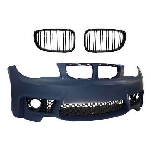 Paraurti anteriore tipo M Technic per Bmw Serie 1 (02/2003-10/2013) - BA20667