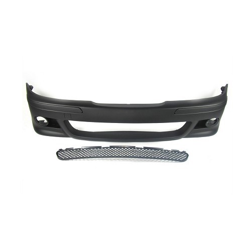  M-type front bumper in ABS for BMW 5 Series E39 Sedan and Touring phase 1 and phase 2 (02/1995-12/2003) - without PDC and without SRA - BA20700-1 