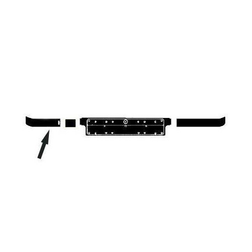 Front right-hand bumper moulding forBMW E36 10/93-> - BA20832