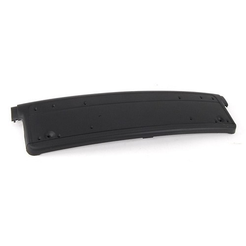     
                
                
    Support central noir de plaque immatriculation sur pare-chocs avant pour BMW Série 3 E46 Berline et Touring phase 1 (-08/2001) - BA20840
