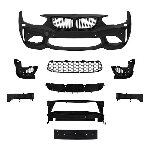 Complete Pack M front bumper for Bmw 1 Series F20 and F21 (02/2015-06/2019) - Phase 2 - BA65012