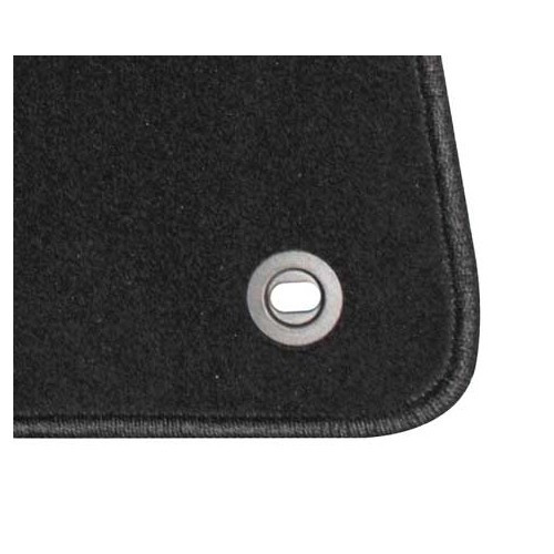 Set of 4 black Ronsdorf velour mats for Bmw 3 Series E30 - BB26112