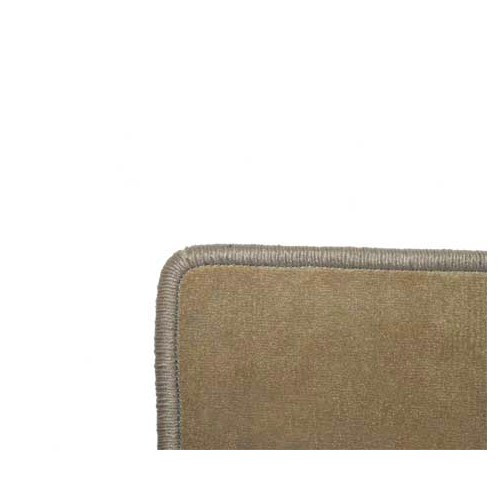 Set of 4 RONSDORF beige velour floor mats for Bmw 3 Series E30 Cabriolet - BB26117
