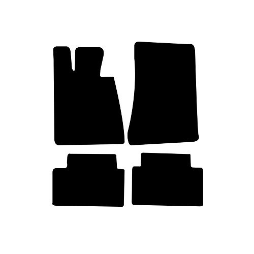     
                
                
    Tappeto in velluto per BMW E21 - Nero - BB26300
