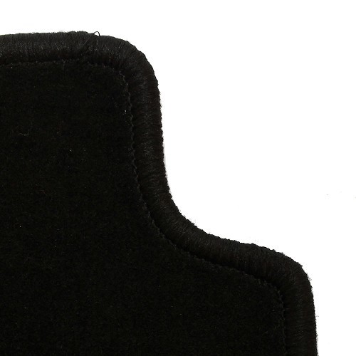 Made-to-measure black velvet carpet for BMW 3 Series E36 Cabriolet (08/1992-10/1999) - MECATECHNIC selection - BB26320