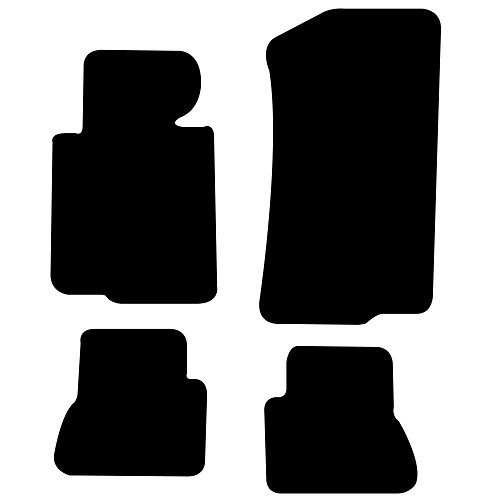     
                
                
    Mats for BMW E46 Cabriolet - Black - BB26328
