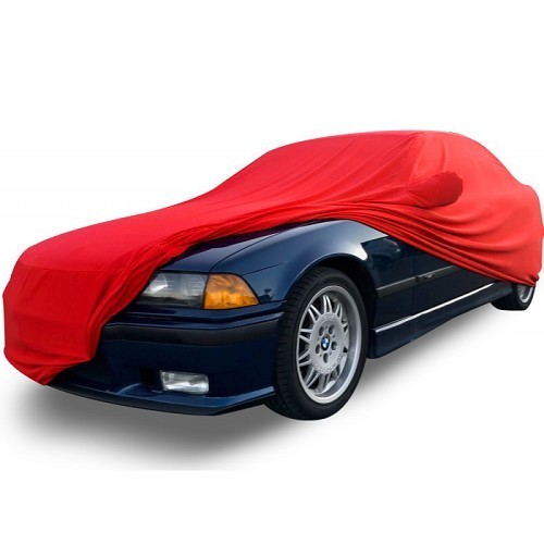  Custom interior cover for BMW E36 Coupé, Convertible and Saloon - red - BB27039-2 
