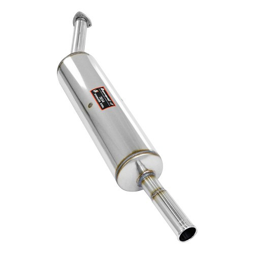     
                
                
    POWERSPRINT silenziatore di scarico a uscita singola in acciaio inox per BMW E21 (1975-1983) - BC00001
