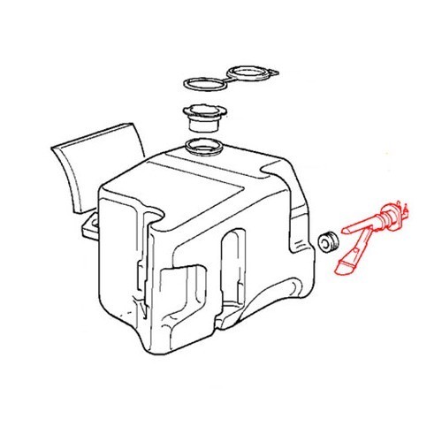  Sensor de nível para lavador de pára-brisas BMW E36 - BC01024-1 