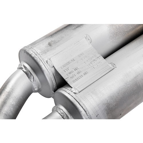 JETEX sports exhaust system for BMW 3 Series E30 Sedan and Coupé 6-cylinder phase 1 (01/1982-08/1987) - M20 engine - BC10214