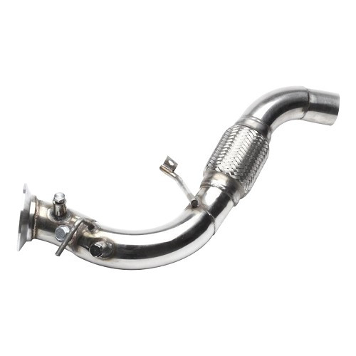     
                
                
    Tuyau de remplacement FAP pour Bmw Série 5 E60 Berline et E61 Touring (11/2002-05/2010) - 6 Cylindres - BC10421
