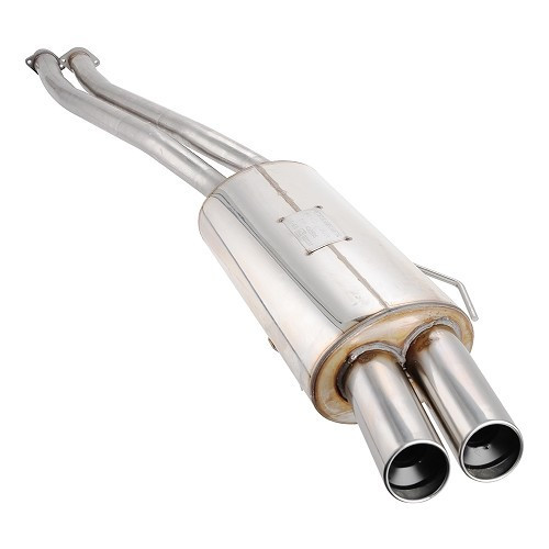     
                
                
    Silencieux Inox sport POWERSPRINT pour BMW Série 3 E36 325i 328i 6 cylindres (11/1989-09/1999) - Double sortie droite 2x76mm - BC10547
