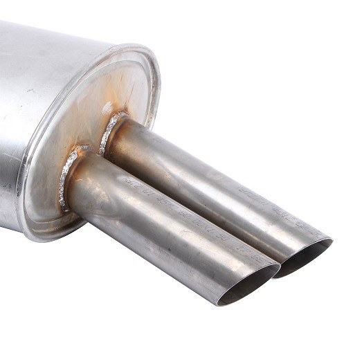 ERNST Auspuffendschalldämpfer hinten für BMW 3er E30 6-Zylinder-Benzinmotor katalysiert (09/1987-) - Motor M20B25 - BC20113