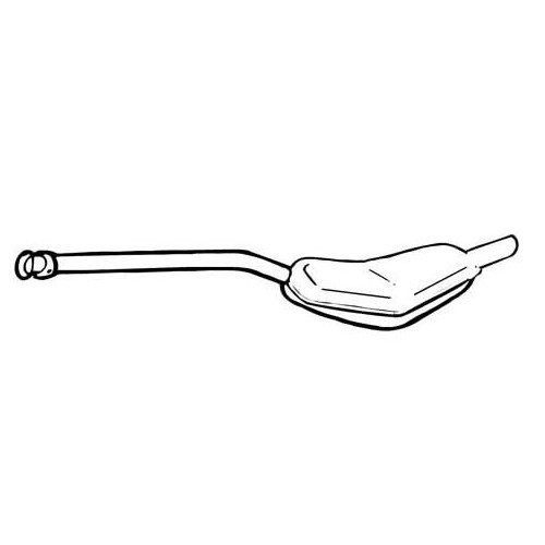     
                
                
    Silencieux d'échappement type origine pour BMW E36 - BC20124
