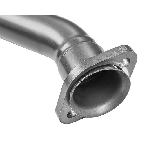  Steel exhaust system after catalytic converter for BMW E30, 2 x 76 mm round outlet - BC21011-3 