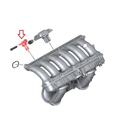  Sonda de temperatura de admisión de aire para BMW Z4 (E85-E86) con motores N52 - BC44535-2 