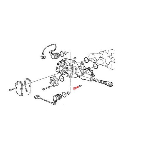  Parafusos de válvula com filtro para BMW Z3 (E36) - BC45051-2 