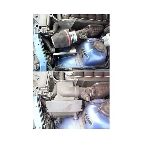  Kit de admissão de ar directo PIPERCROSS em aço inoxidável para BMW 3 Series E36 M3 (03/1992-08/1999) - motores S50B30 S50B32 - BC45366PX-1 