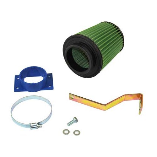  GREEN direct air intake kit for BMW 3 Series E36 316i 318i 318is (12/1989-12/1998) - engines M40B16 M40B18 M42B18 M43B16 M43B18 - BC45610GN-1 