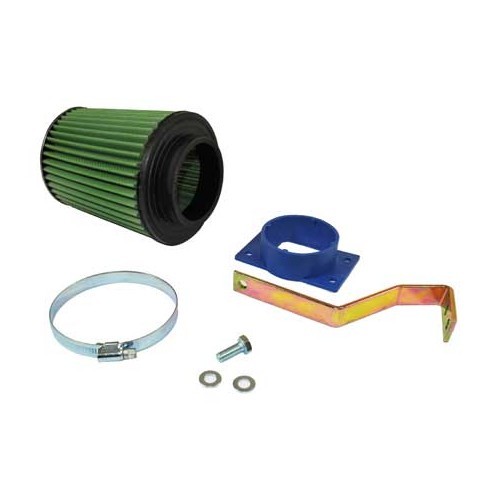  GREEN direct air intake kit for BMW 3 Series E36 316i 318i 318is (12/1989-12/1998) - engines M40B16 M40B18 M42B18 M43B16 M43B18 - BC45610GN-2 