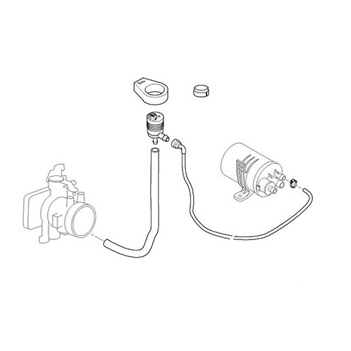  Válvula de ventilación para depósito BMW E46 - BC46030-1 