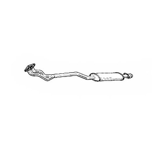 OE front silencer for BMW 3 Series E30 318i non-catalyzed (07/1987-02/1994) - engine M40B18 - BC49505