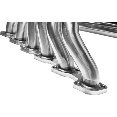 6-in-2 stainless steel sport exhaust manifold for BMW 3 Series E30 6-cylinder - M20 engine with manual gearbox - BC50201