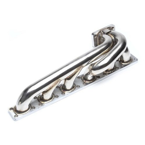 Collettore di scarico in acciaio inox Turbo con flangia T3 per 6 cilindri a benzina - BC50214