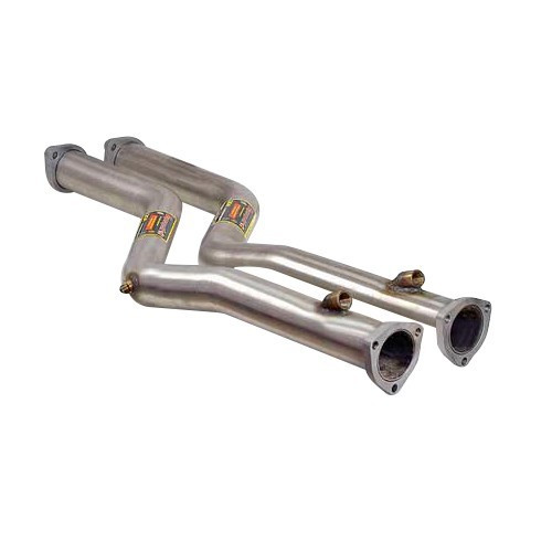  Stainless steel SUPERSPRINT tubes to replace catalytic converters for BMW E46 M3 - BC50447I 
