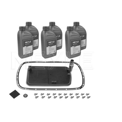  Kit completo de cambio de aceite MEYLE OE para caja de cambios BMW X3 E83 GM 5L40E - BC51701 