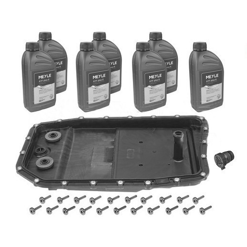     
                
                
    Kit completo de cambio de aceite para cajas de cambios BMW Serie 7 E65 y E66 (02/2000-07/2008) - BC51706
