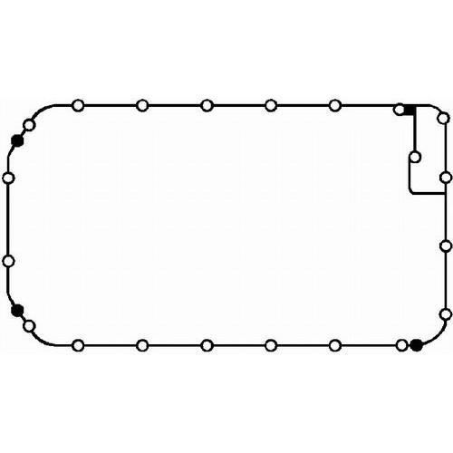  Oil sump gasket for BMW Z3 (E36) - BC52521 