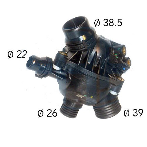  Housing with 97°C thermostat for E60/E61 - BC55769 