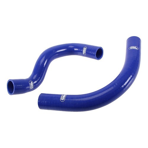  Kit of 2 blue SAMCO coolant pipes for BMW E36 318 i/is/ti - BC56902-1 