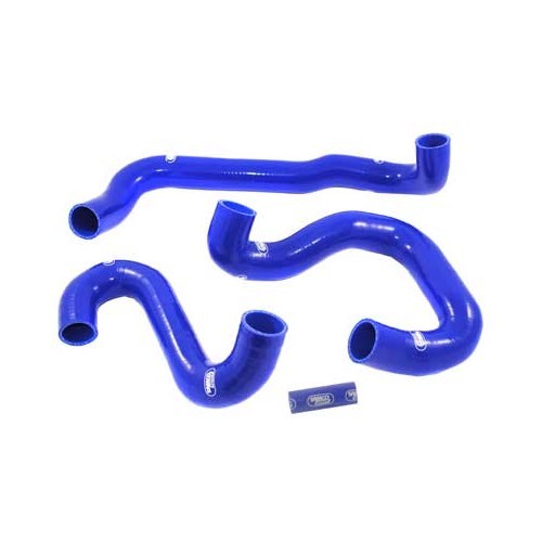  SAMCO water hoses blue for BMW E30 6 cylinders, 4 pieces - BC56910 