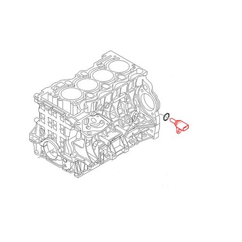  Trasmettitore di impulsi dell'albero motore per BMW E90/E91/E92/E93 - BC73041-1 