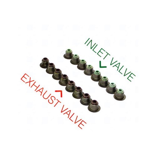 Valve seal kit for BMW X5 E53 - BD25326