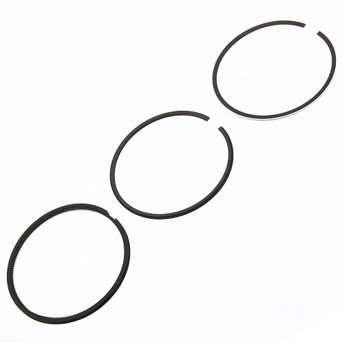  Set of 3 piston rings for BMW 5 Series E12 and E28 (02/1972-12/1987) - standard rib 88.97mm - BD51004 