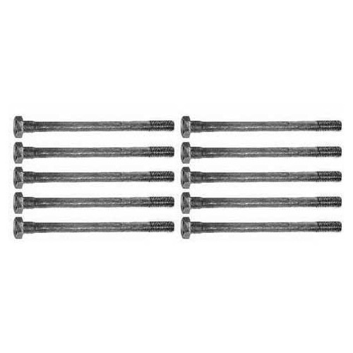     
                
                
    Set di 10 viti per testata cilindro per BMW Serie 02 E10 Serie 03 E21 E30 e Serie 5 E12 E28 4 cilindri benzina - motore M10 - BD83800
