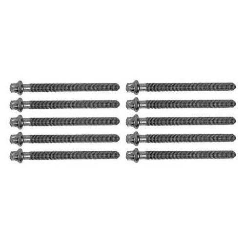  Set of 10 cylinder head bolts for BMW 7 Series E32 (03/1991-08/1994) - 8 Cylinders - BD83915 