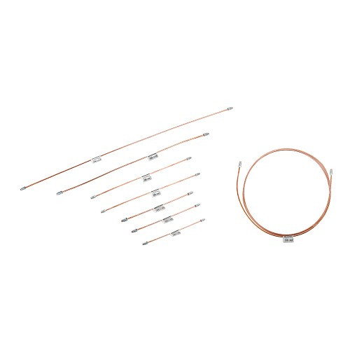     
                
                
    Copper brake hoses for BMW 3 Series E36 318i - coupe and convertible with ABS - BH23008

