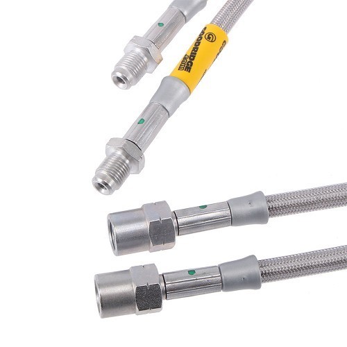 GOODRIDGE aviation type brake hoses for BMW 5 series E39 Touring - BH24401
