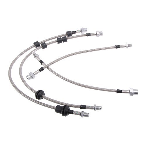     
                
                
    Mangueras de freno de aviación GOODRIDGE para BMW 5 series E60 y E61 - BH24402
