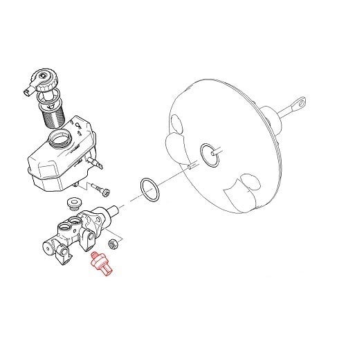  DSC pressure sensor for BMW Z4 (E85) N46-M54 until -> 01/06 - BH24919-2 